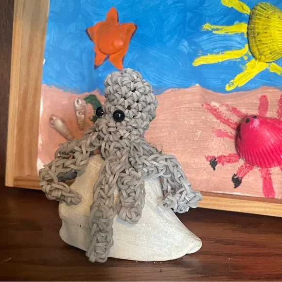 Loomigurumi mini octopus - Picture 3 of 4